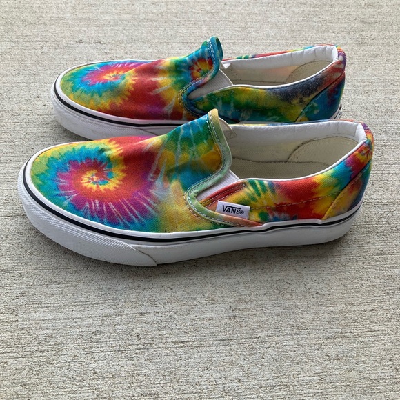Vans Multicolor Tie-Dye Slip-Ons - Picture 2 of 4